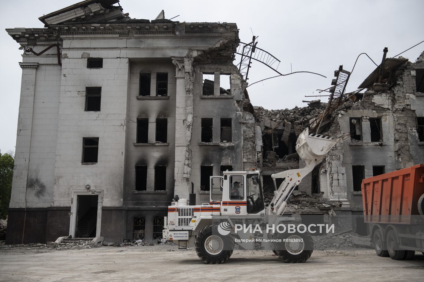 Центр Мариуполя