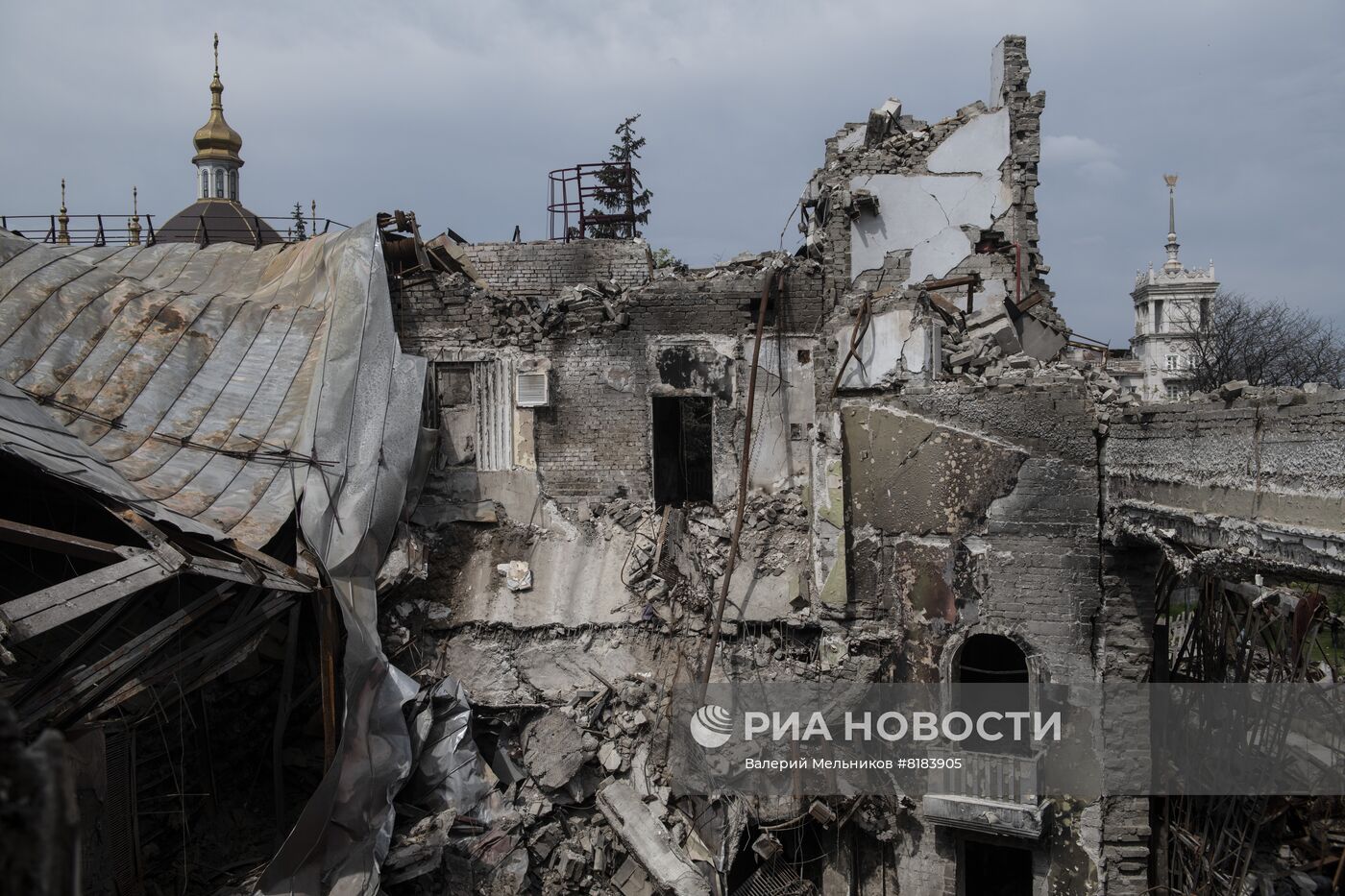 Центр Мариуполя