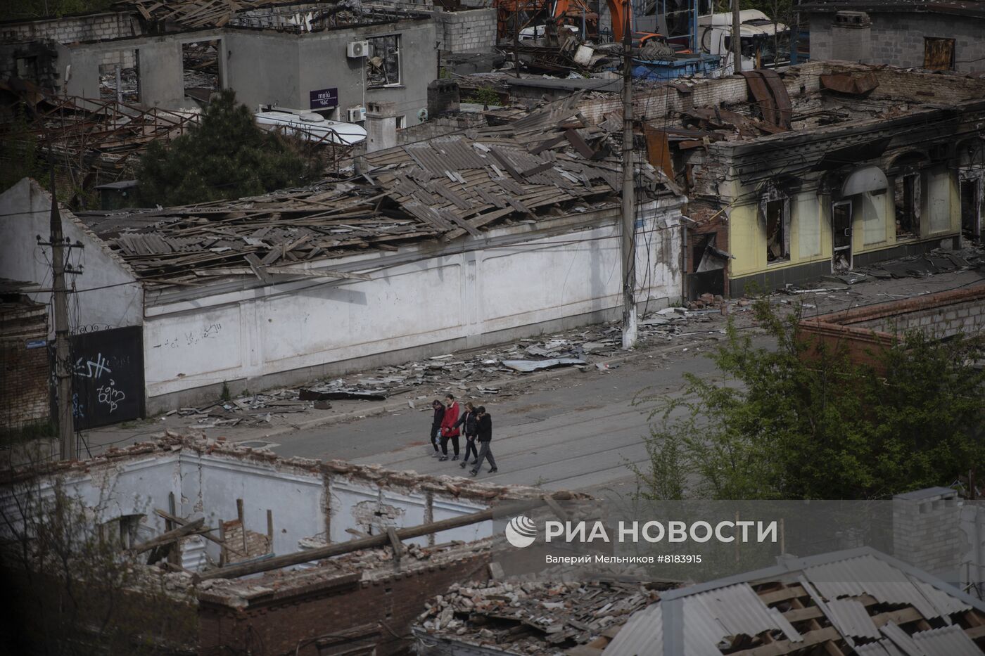 Центр Мариуполя