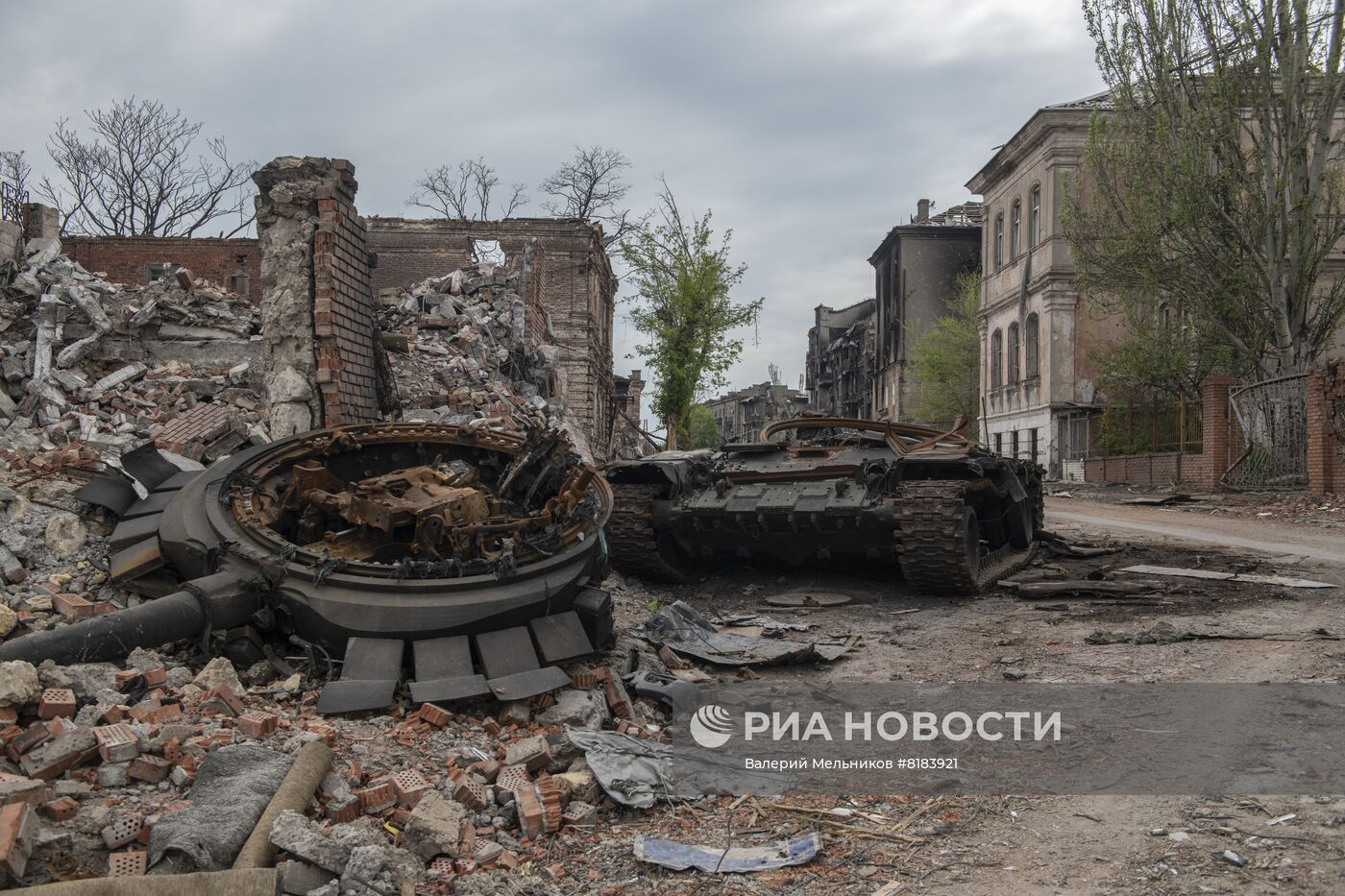 Центр Мариуполя