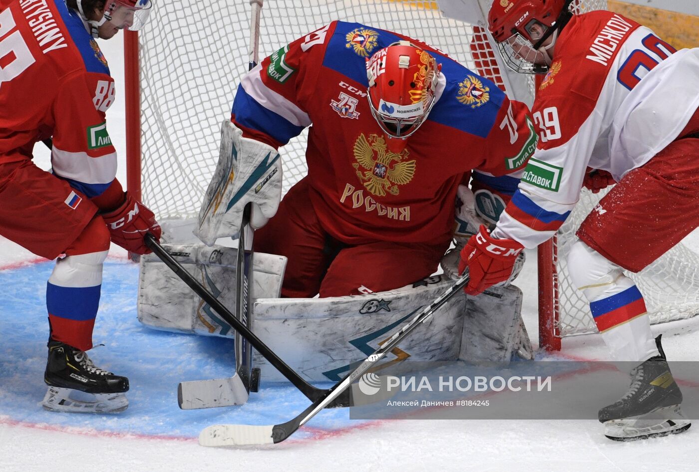 Хоккей. St. Petersburg Cup. Матч Россия - Россия U20