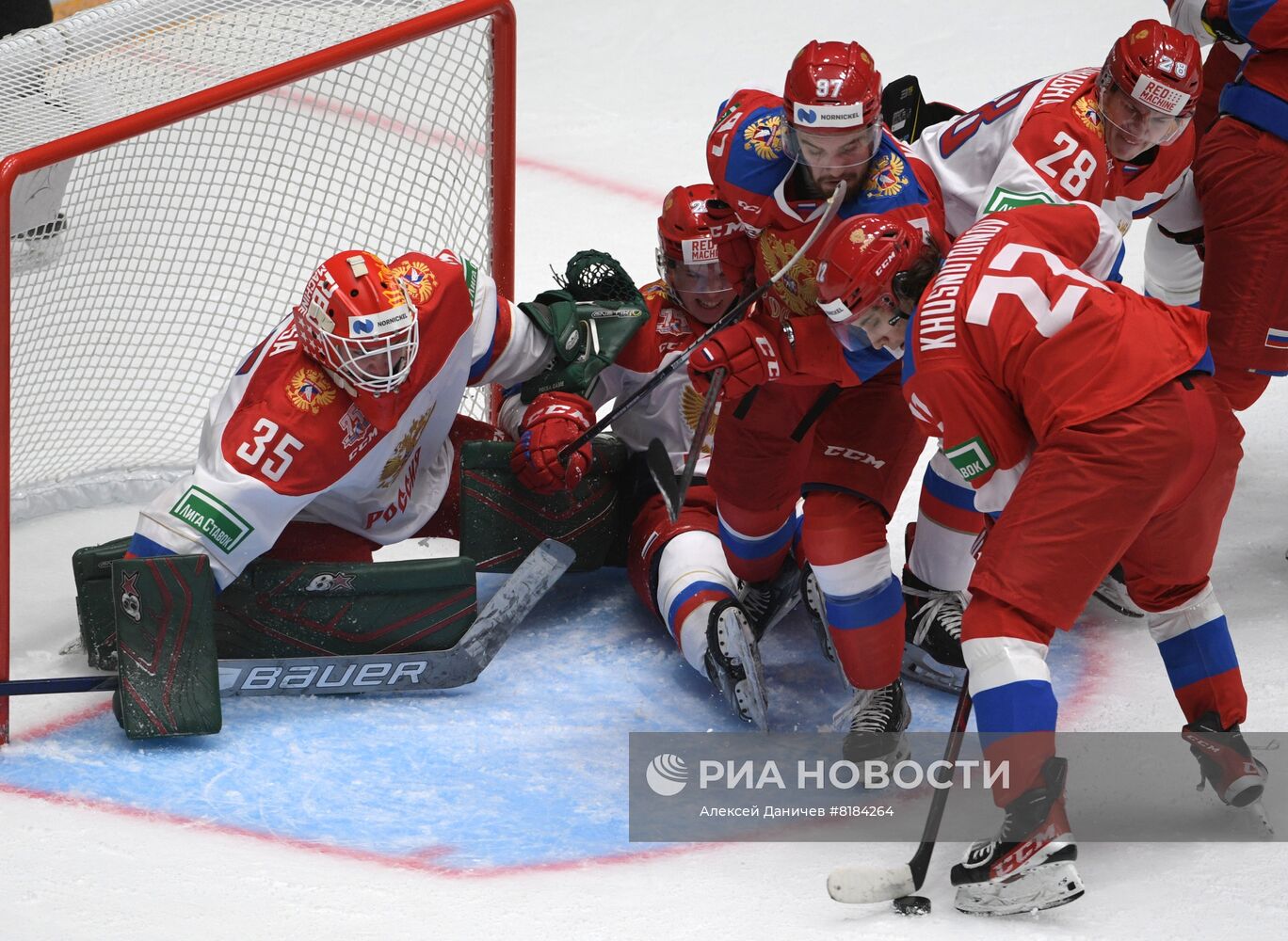 Хоккей. St. Petersburg Cup. Матч Россия - Россия U20