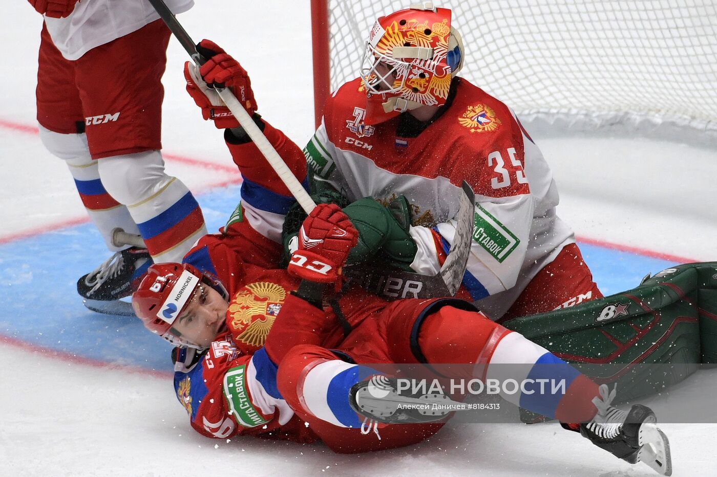 Хоккей. St. Petersburg Cup. Матч Россия - Россия U20