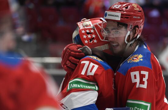 Хоккей. St. Petersburg Cup. Матч Россия - Россия U20