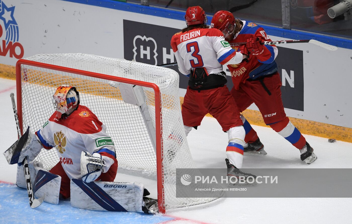 Хоккей. St. Petersburg Cup. Матч Россия - Россия U20