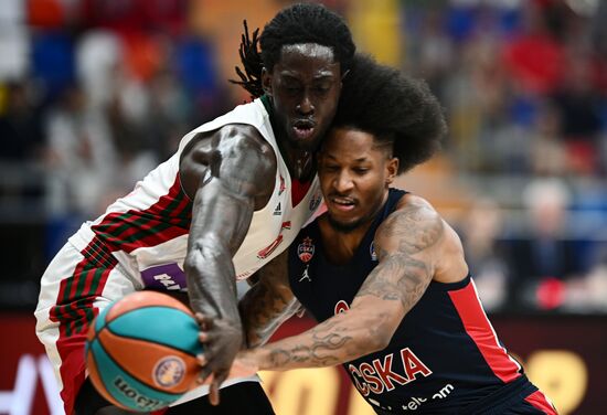 Баскетбол. Единая лига ВТБ. Матч ЦСКА - "Локомотив-Кубань"