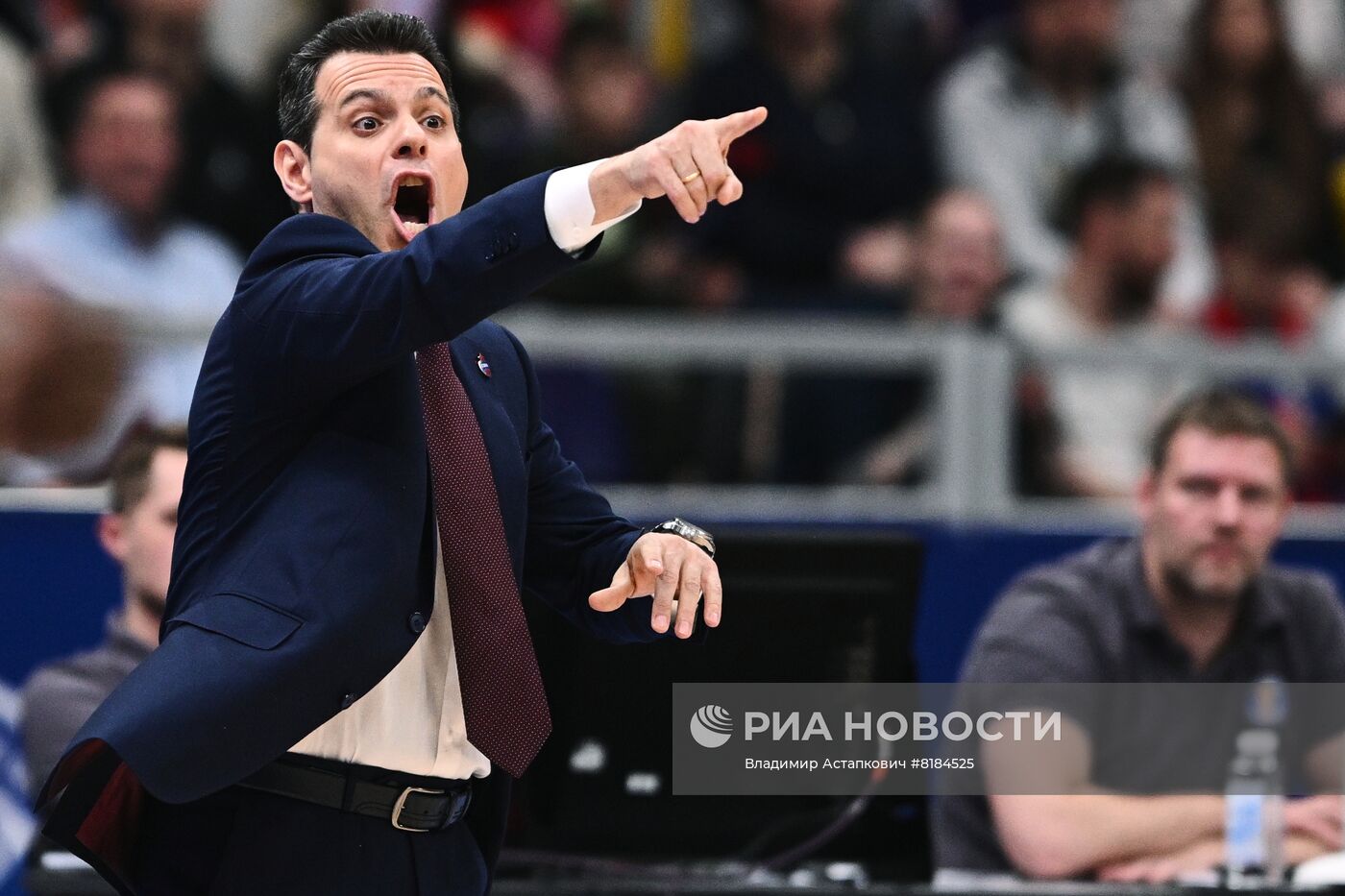 Баскетбол. Единая лига ВТБ. Матч ЦСКА - "Локомотив-Кубань"