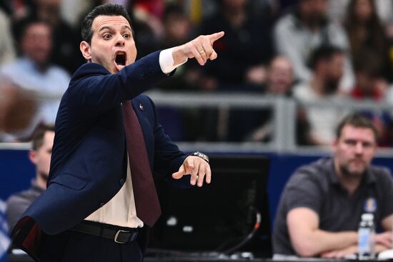 Баскетбол. Единая лига ВТБ. Матч ЦСКА - "Локомотив-Кубань"