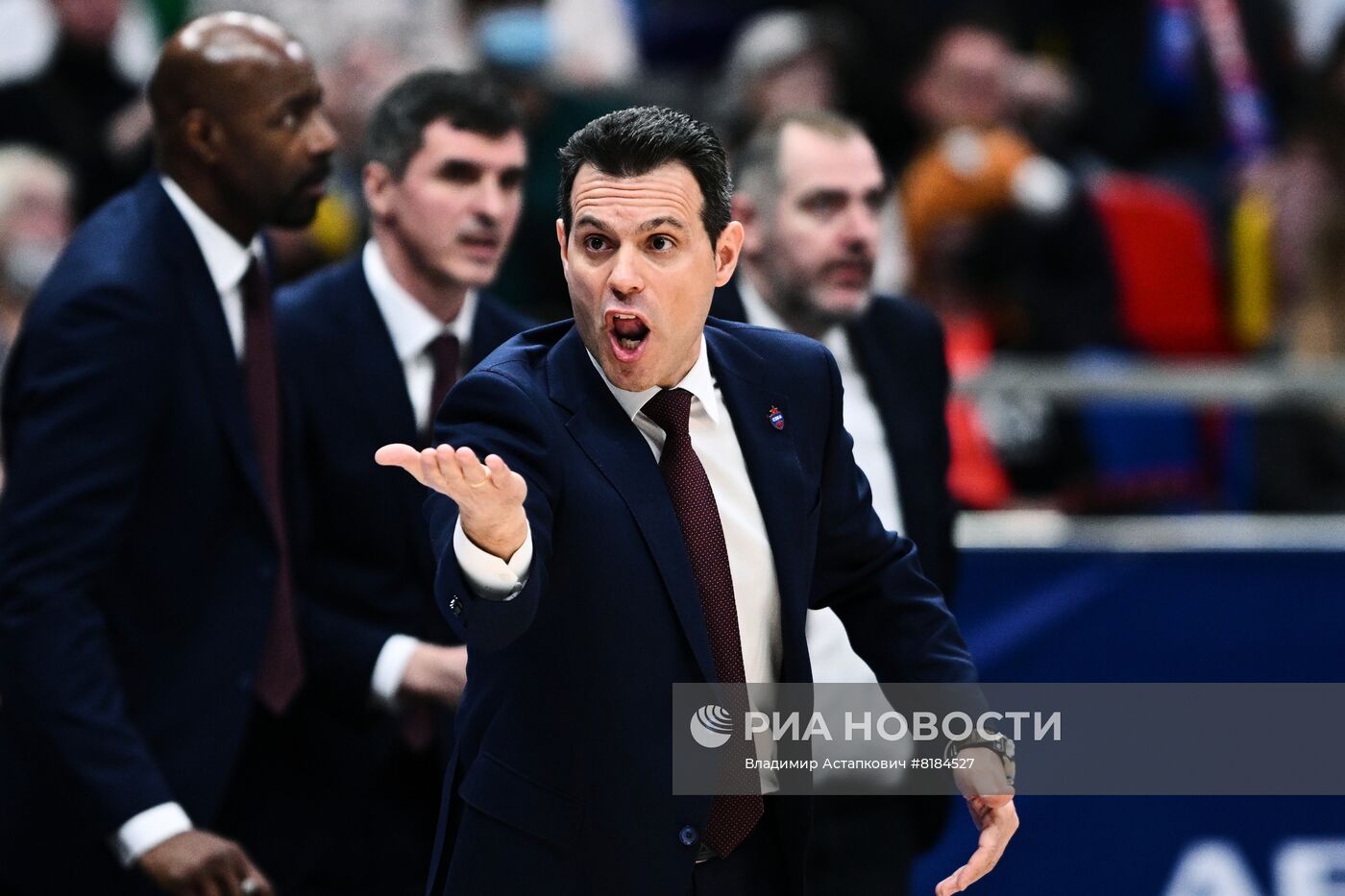 Баскетбол. Единая лига ВТБ. Матч ЦСКА - "Локомотив-Кубань"