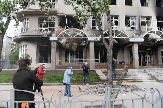 Повседневная жизнь в Мариуполе