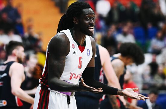 Баскетбол. Единая лига ВТБ. Матч ЦСКА - "Локомотив-Кубань"