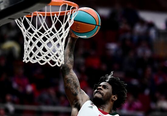 Баскетбол. Единая лига ВТБ. Матч ЦСКА - "Локомотив-Кубань"