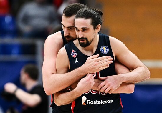 Баскетбол. Единая лига ВТБ. Матч ЦСКА - "Локомотив-Кубань"