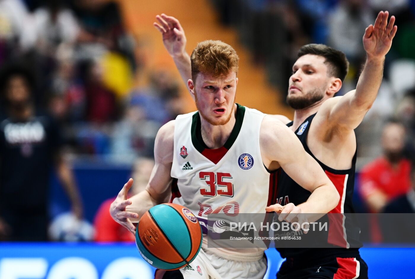 Баскетбол. Единая лига ВТБ. Матч ЦСКА - "Локомотив-Кубань"