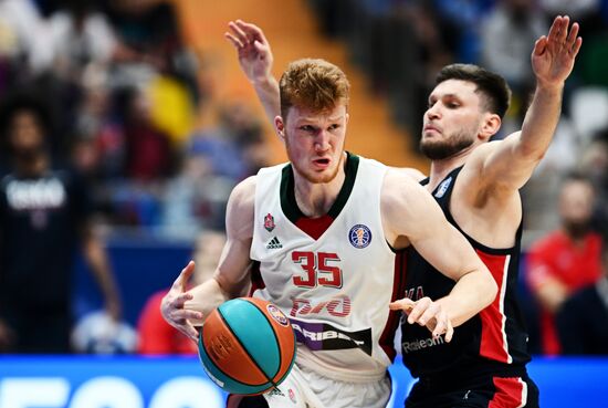 Баскетбол. Единая лига ВТБ. Матч ЦСКА - "Локомотив-Кубань"