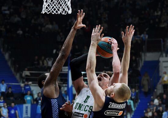 Баскетбол. Единая лига ВТБ. Матч "Зенит" - УНИКС