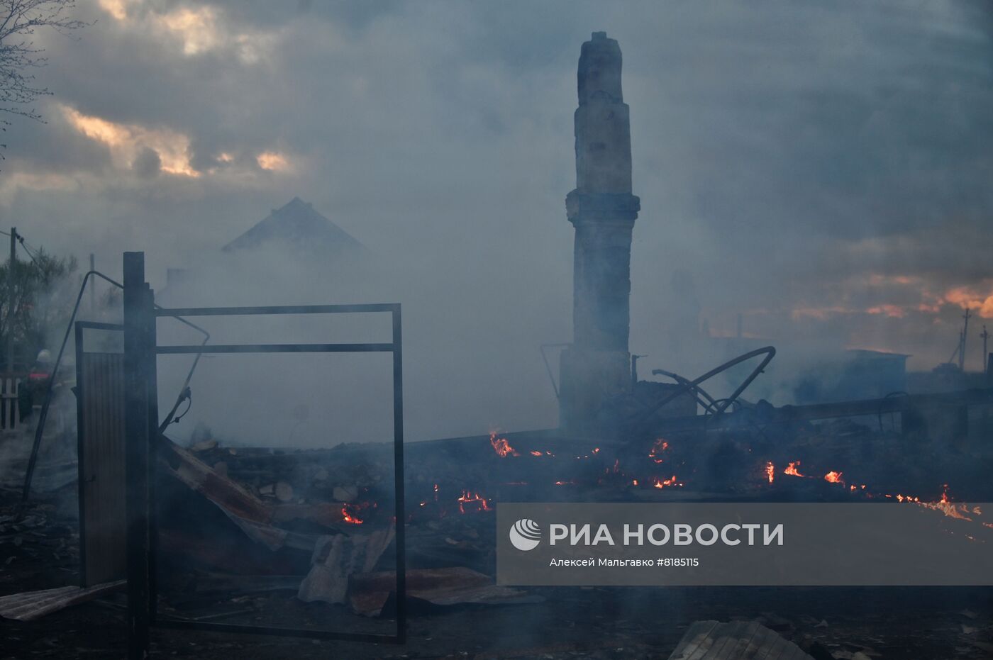 Режим ЧС введен в Омской области из-за пожаров