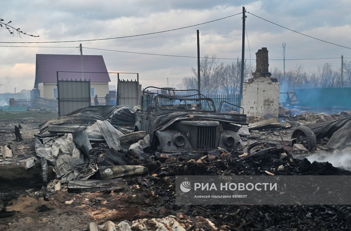 Режим ЧС введен в Омской области из-за пожаров