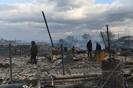 Режим ЧС введен в Омской области из-за пожаров