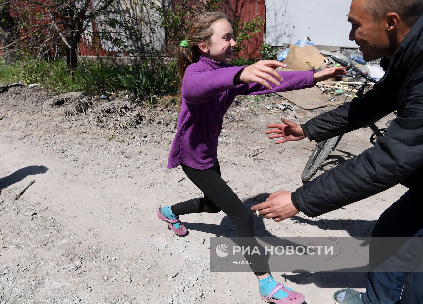 Эвакуация гражданских лиц с завода "Азовсталь"