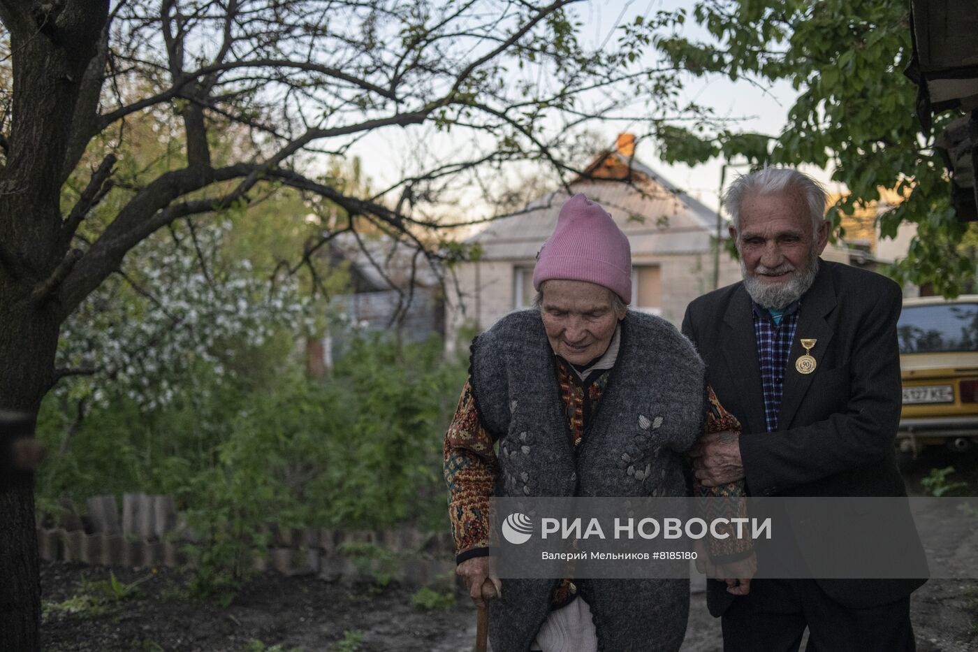 Воссоединение семьи в ДНР | РИА Новости Медиабанк