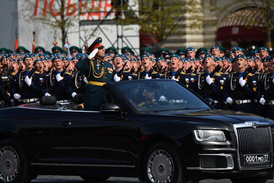 Генеральная репетиция военного парада, посвящённого 77-й годовщине Победы в Великой Отечественной войне