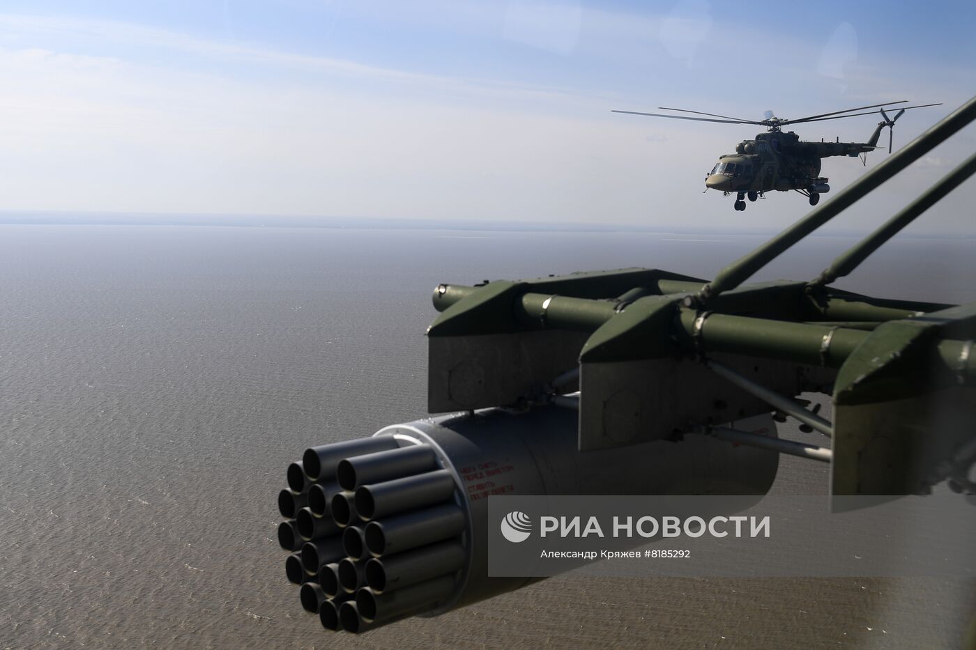 Репетиция воздушного парада Победы в Новосибирске