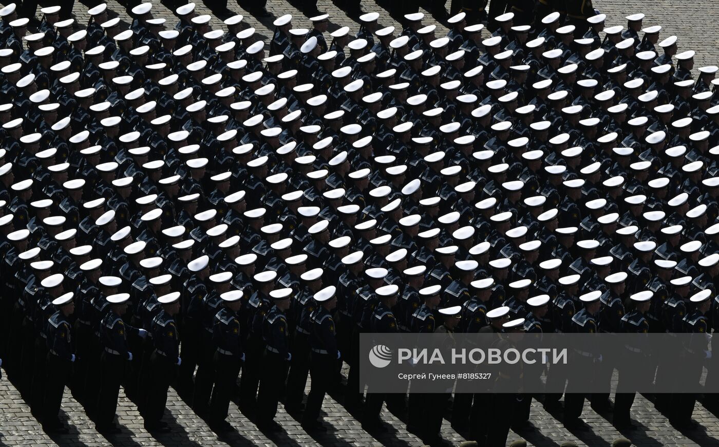 Генеральная репетиция военного парада, посвящённого 77-й годовщине Победы в Великой Отечественной войне