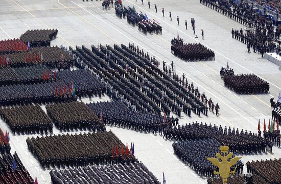 Генеральная репетиция военного парада, посвящённого 77-й годовщине Победы в Великой Отечественной войне