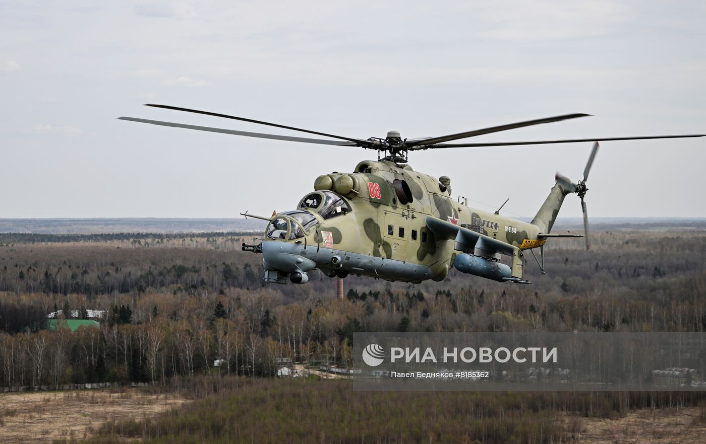 Генеральная репетиция военного парада, посвящённого 77-й годовщине Победы в Великой Отечественной войне
