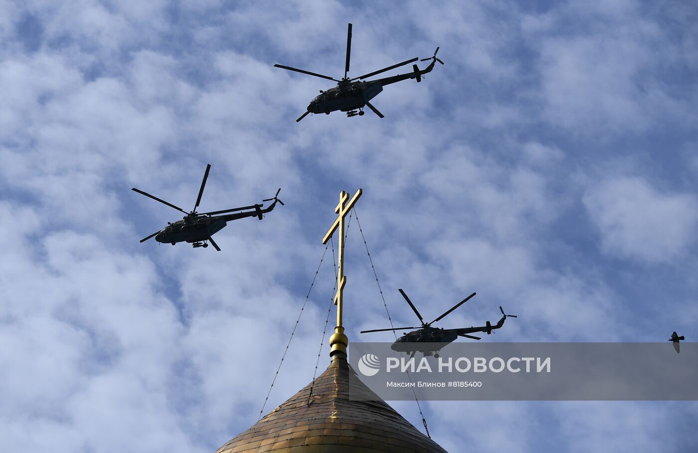 Генеральная репетиция военного парада, посвящённого 77-й годовщине Победы в Великой Отечественной войне