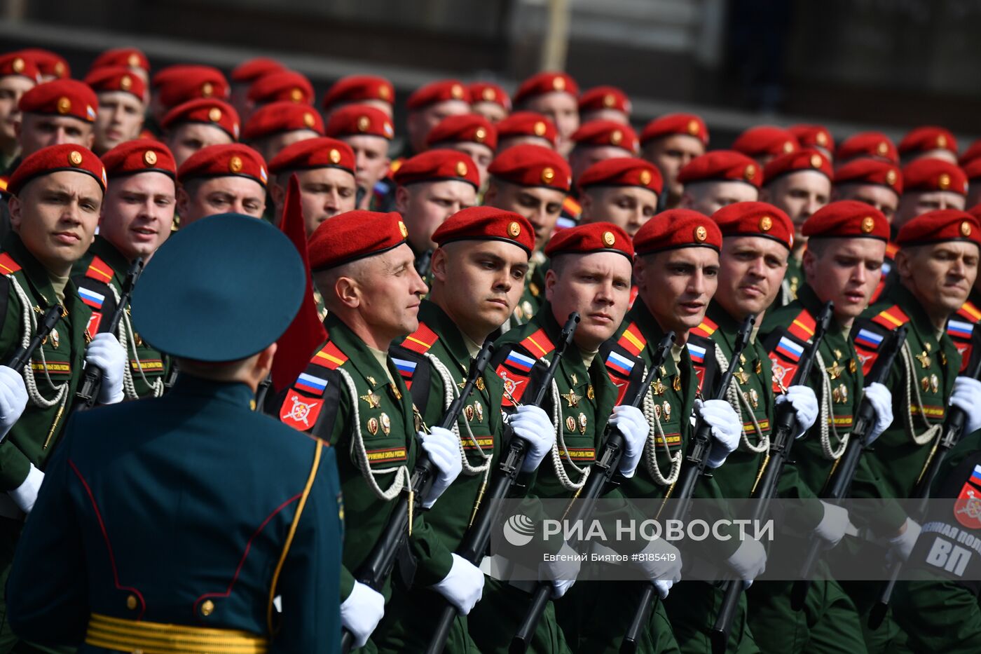 Генеральная репетиция военного парада, посвящённого 77-й годовщине Победы в Великой Отечественной войне