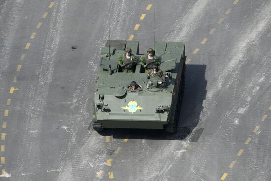 Генеральная репетиция военного парада, посвящённого 77-й годовщине Победы в Великой Отечественной войне