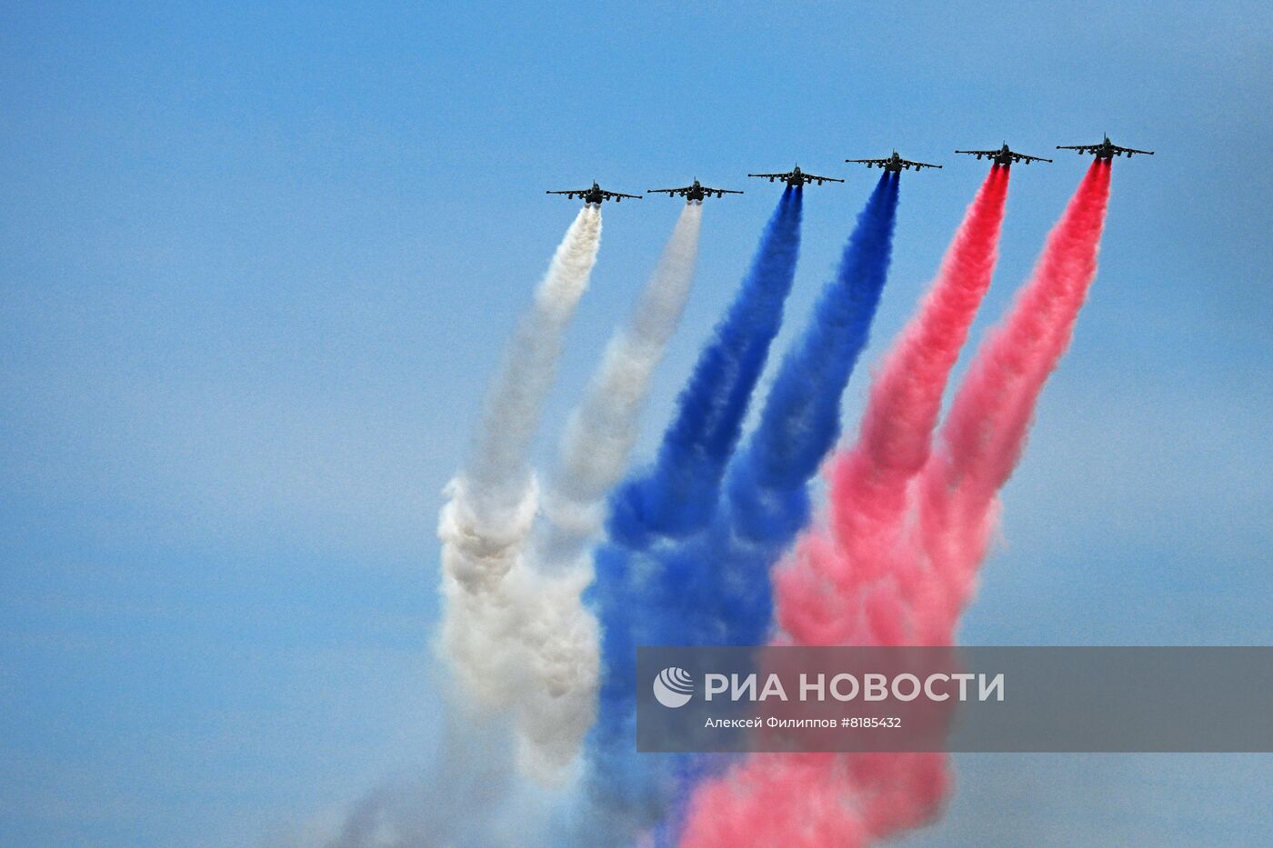 Генеральная репетиция военного парада, посвящённого 77-й годовщине Победы в Великой Отечественной войне