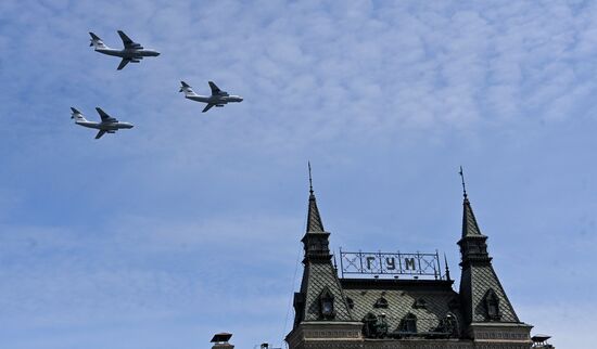 Генеральная репетиция военного парада, посвящённого 77-й годовщине Победы в Великой Отечественной войне