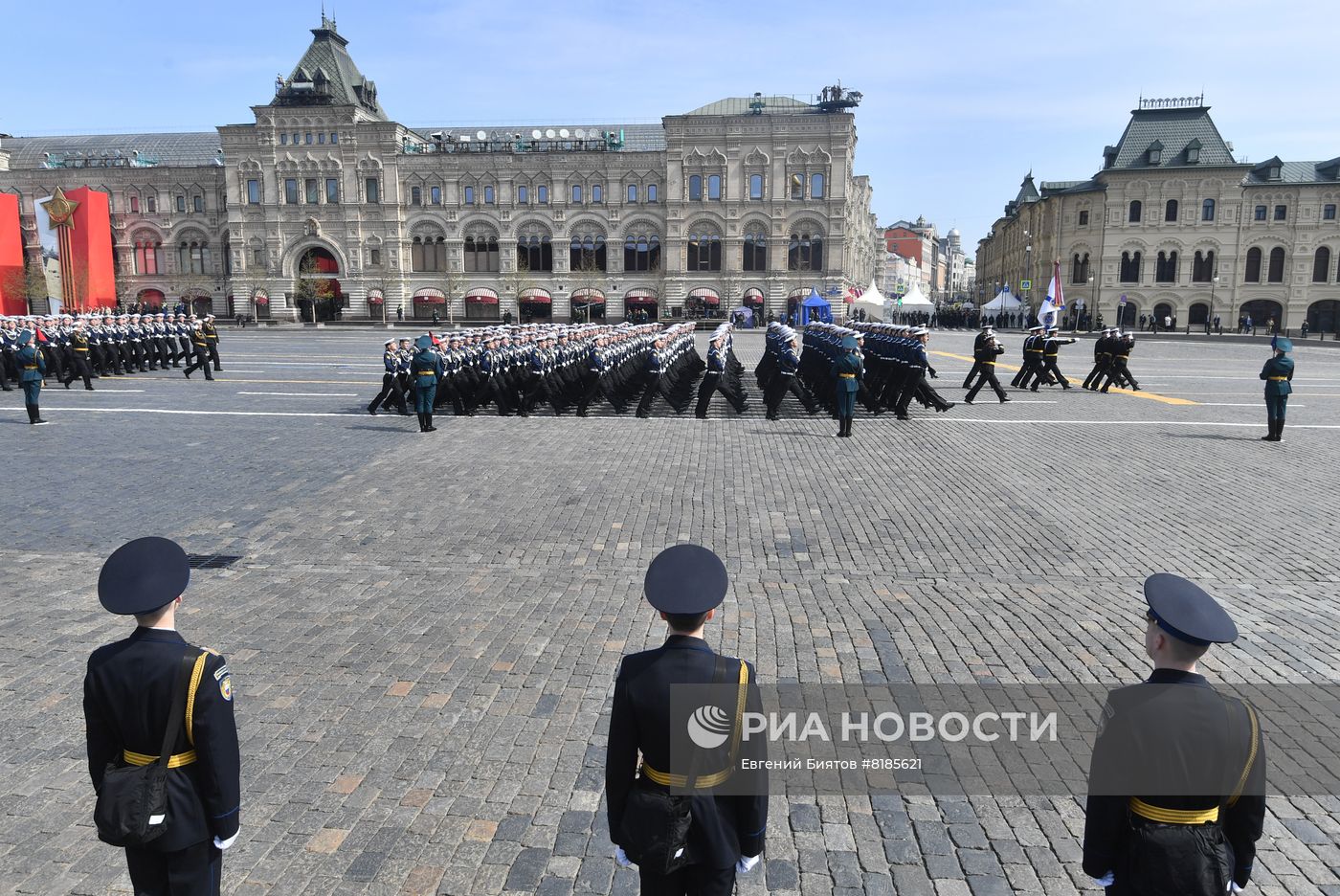 Генеральная репетиция военного парада, посвящённого 77-й годовщине Победы в Великой Отечественной войне