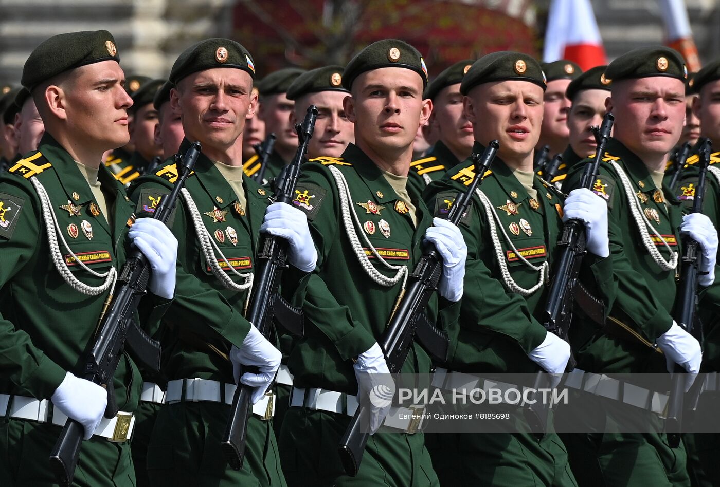 Генеральная репетиция военного парада, посвящённого 77-й годовщине Победы в Великой Отечественной войне