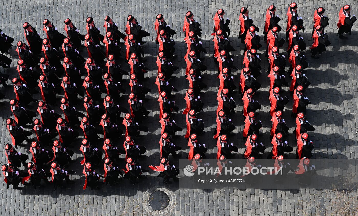 Генеральная репетиция военного парада, посвящённого 77-й годовщине Победы в Великой Отечественной войне