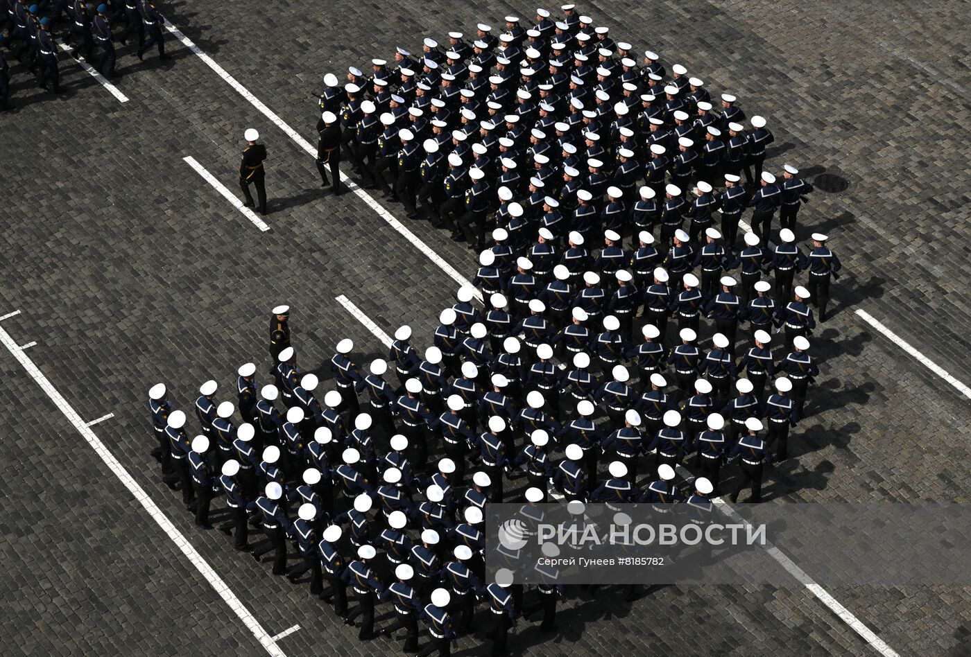 Генеральная репетиция военного парада, посвящённого 77-й годовщине Победы в Великой Отечественной войне