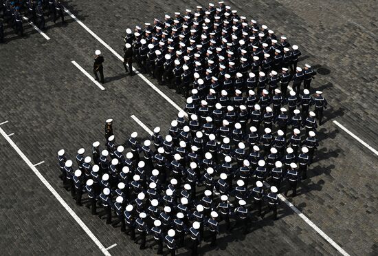 Генеральная репетиция военного парада, посвящённого 77-й годовщине Победы в Великой Отечественной войне