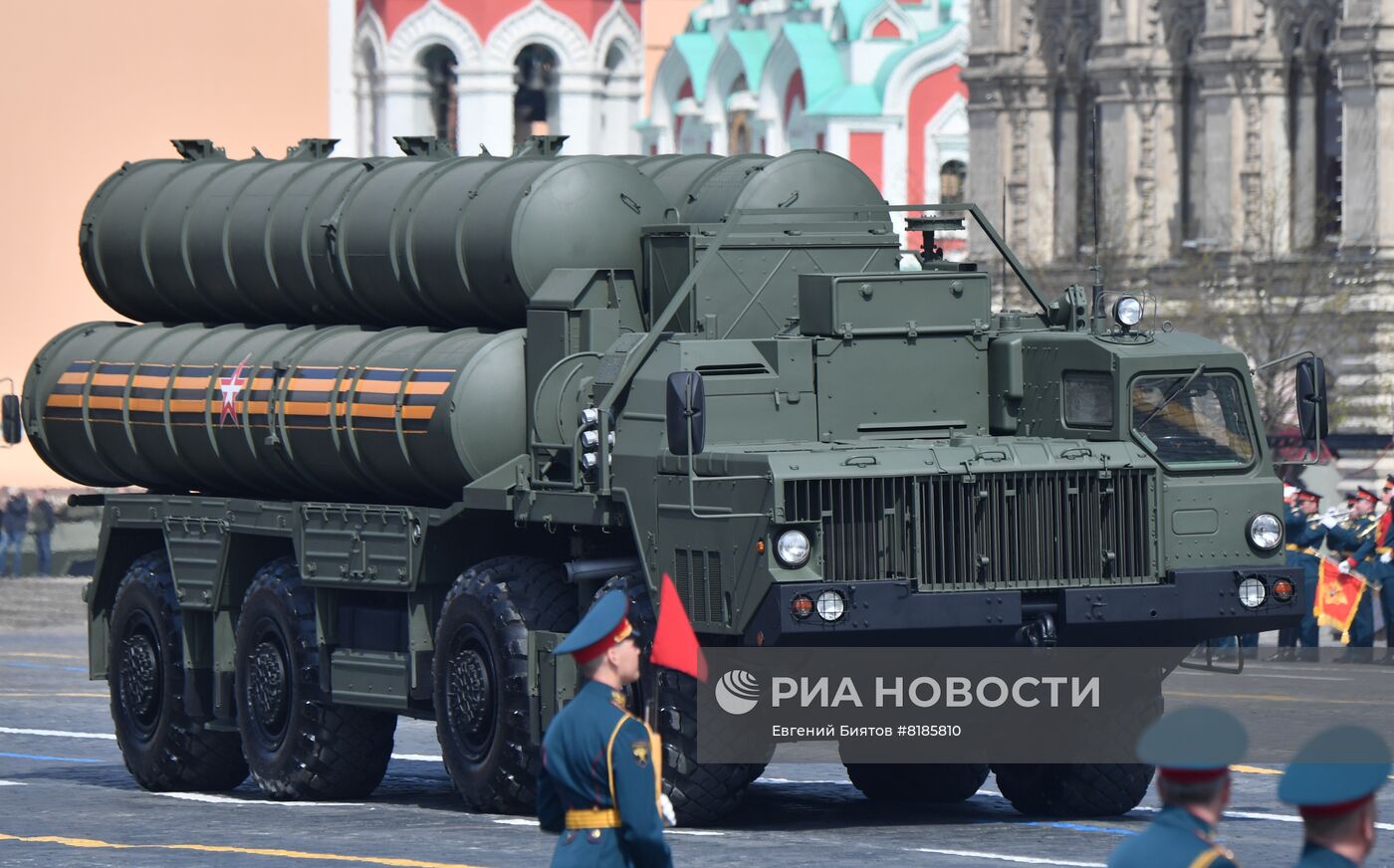 Генеральная репетиция военного парада, посвящённого 77-й годовщине Победы в Великой Отечественной войне