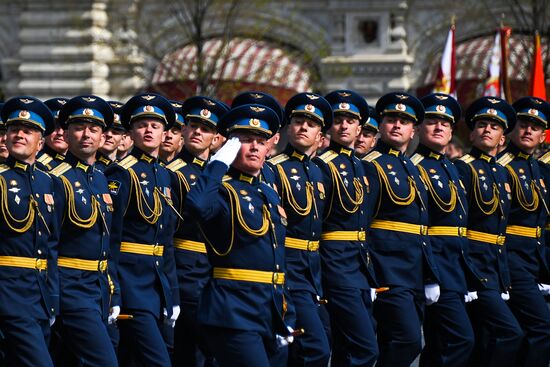 Генеральная репетиция военного парада, посвящённого 77-й годовщине Победы в Великой Отечественной войне