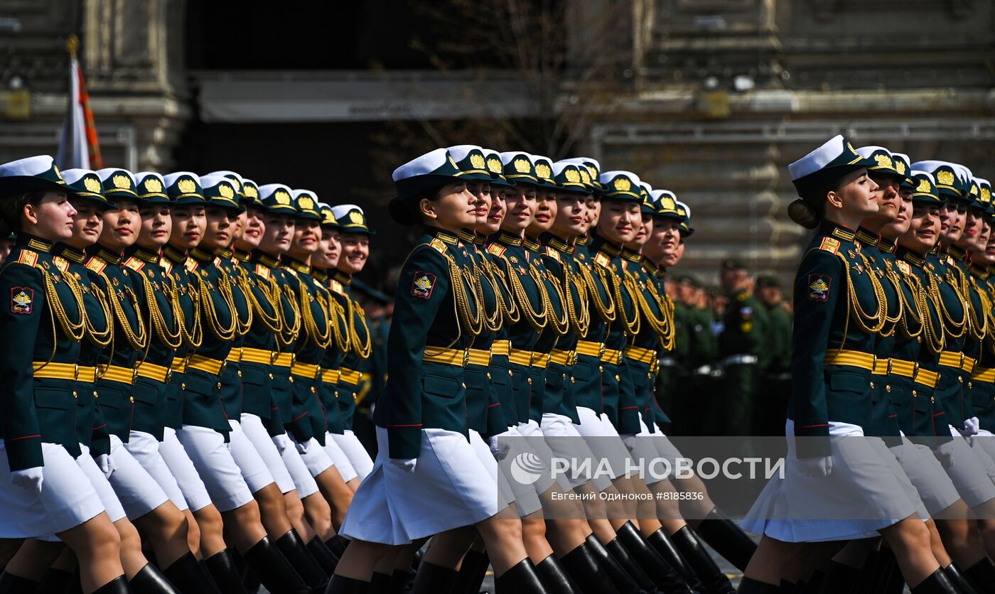 Генеральная репетиция военного парада, посвящённого 77-й годовщине Победы в Великой Отечественной войне