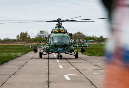 Генеральная репетиция воздушной части парада ко Дню Победы в Калининграде