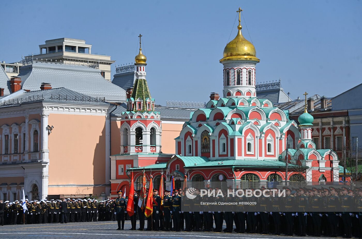 Генеральная репетиция военного парада, посвящённого 77-й годовщине Победы в Великой Отечественной войне