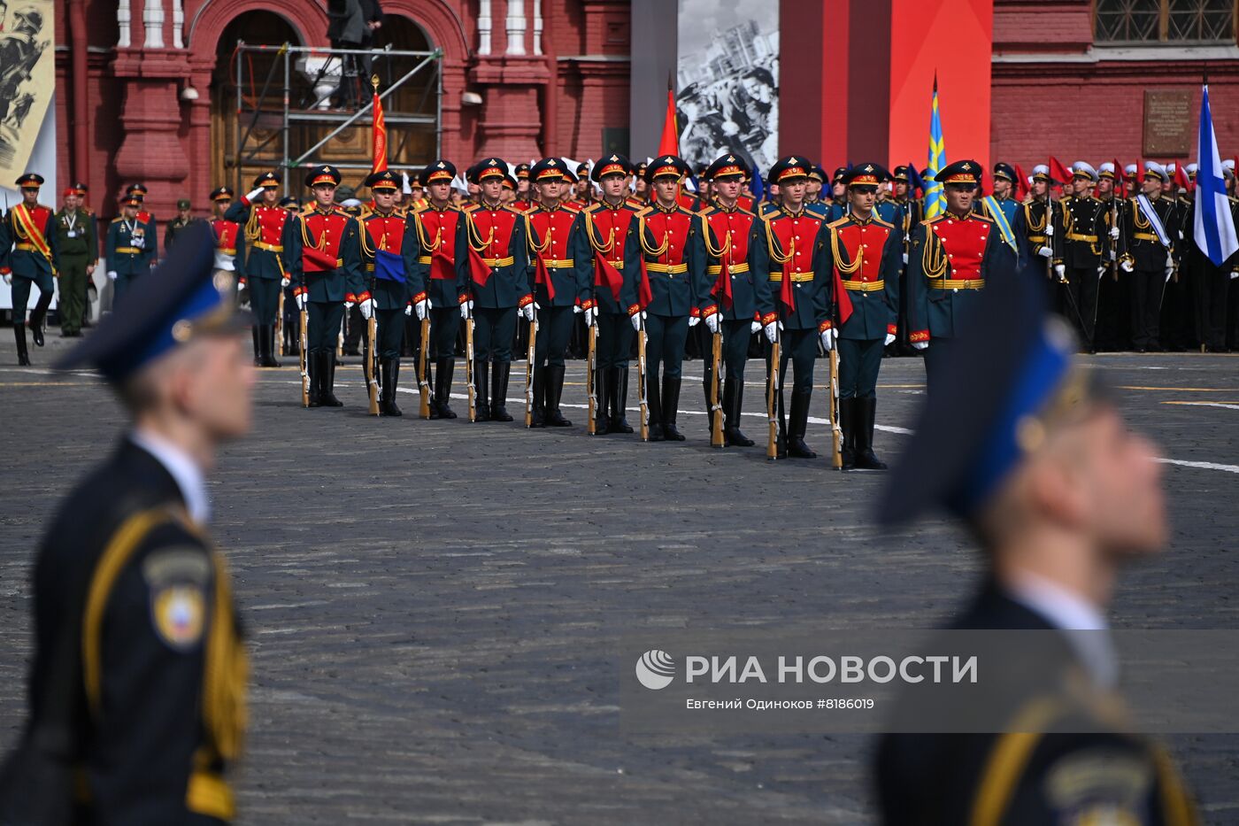 Генеральная репетиция военного парада, посвящённого 77-й годовщине Победы в Великой Отечественной войне