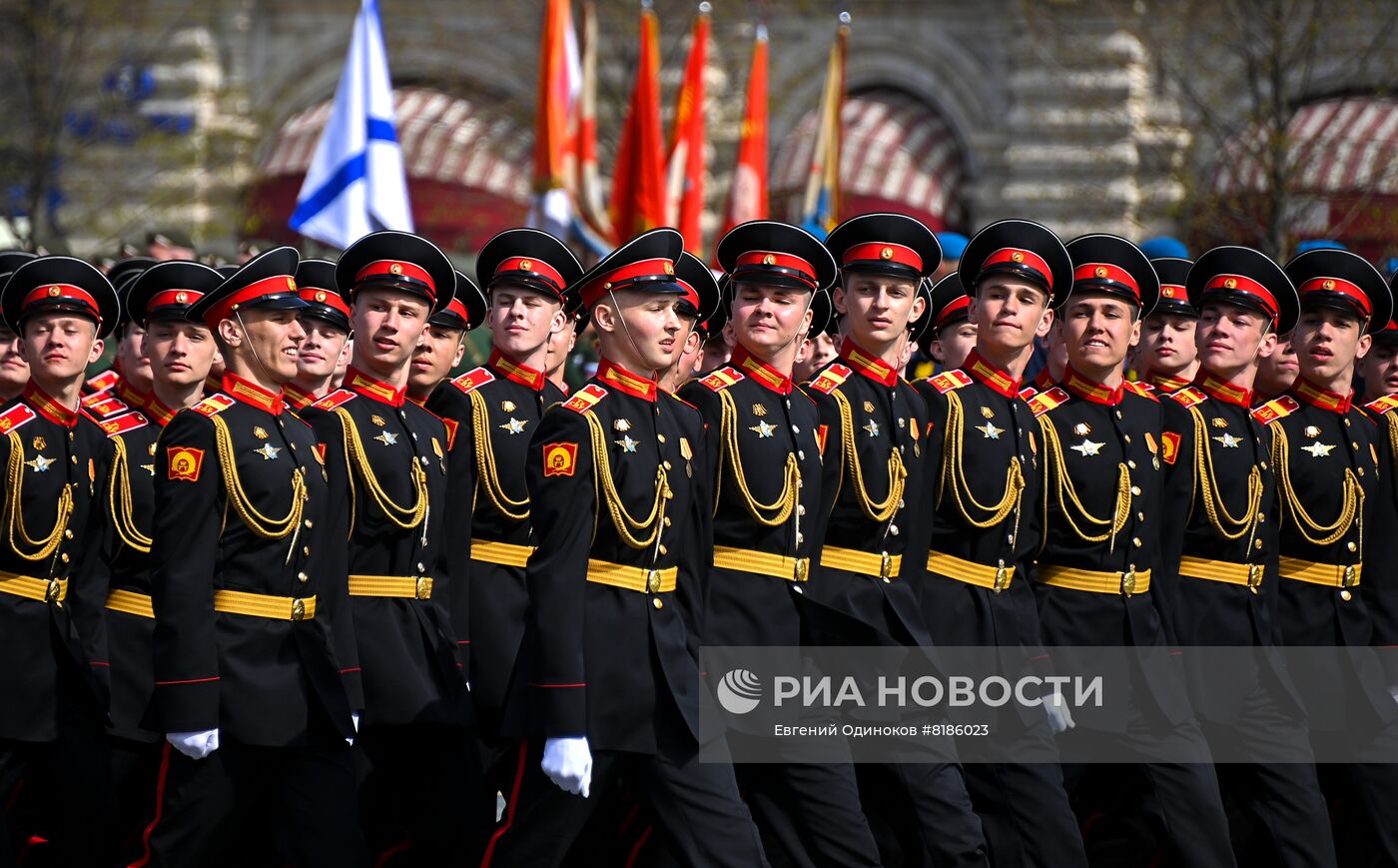 Генеральная репетиция военного парада, посвящённого 77-й годовщине Победы в Великой Отечественной войне