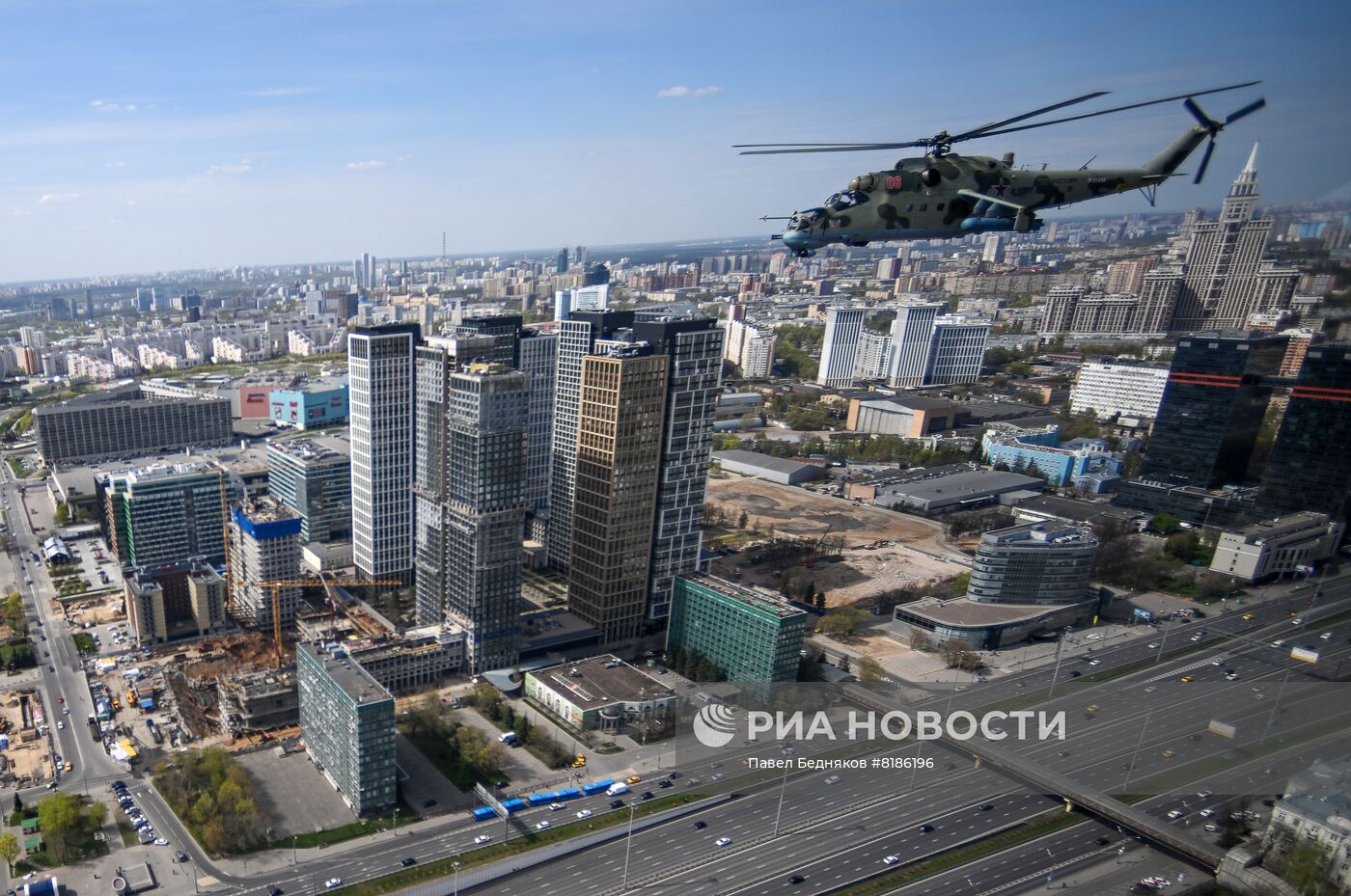 Генеральная репетиция военного парада, посвящённого 77-й годовщине Победы в Великой Отечественной войне