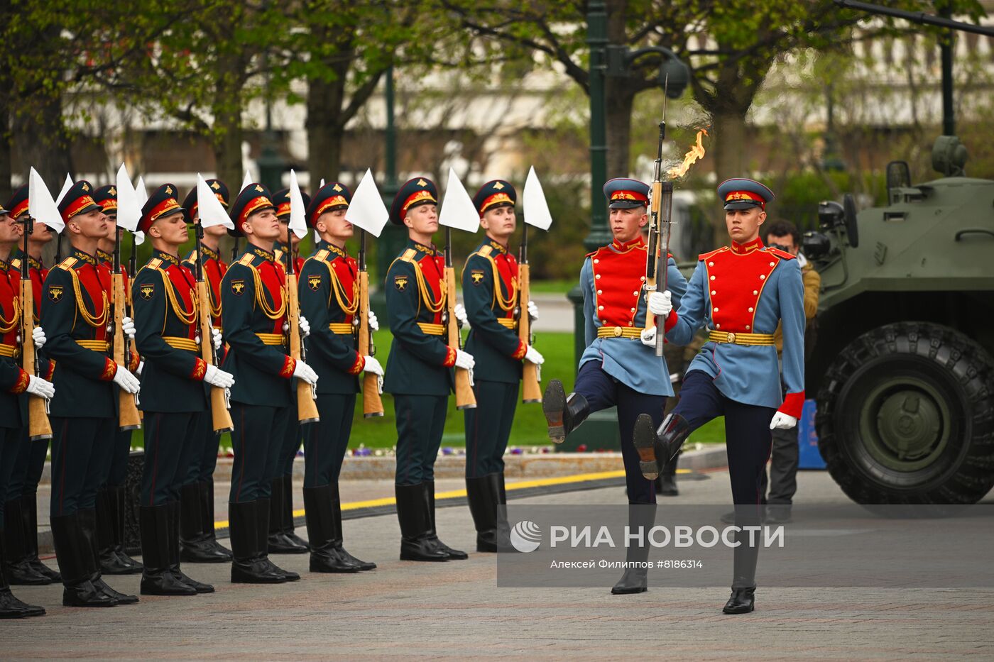 Профилактика Вечного огня ко Дню Победы