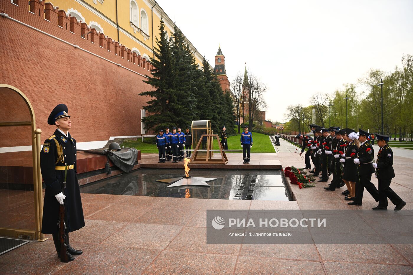 Профилактика Вечного огня ко Дню Победы